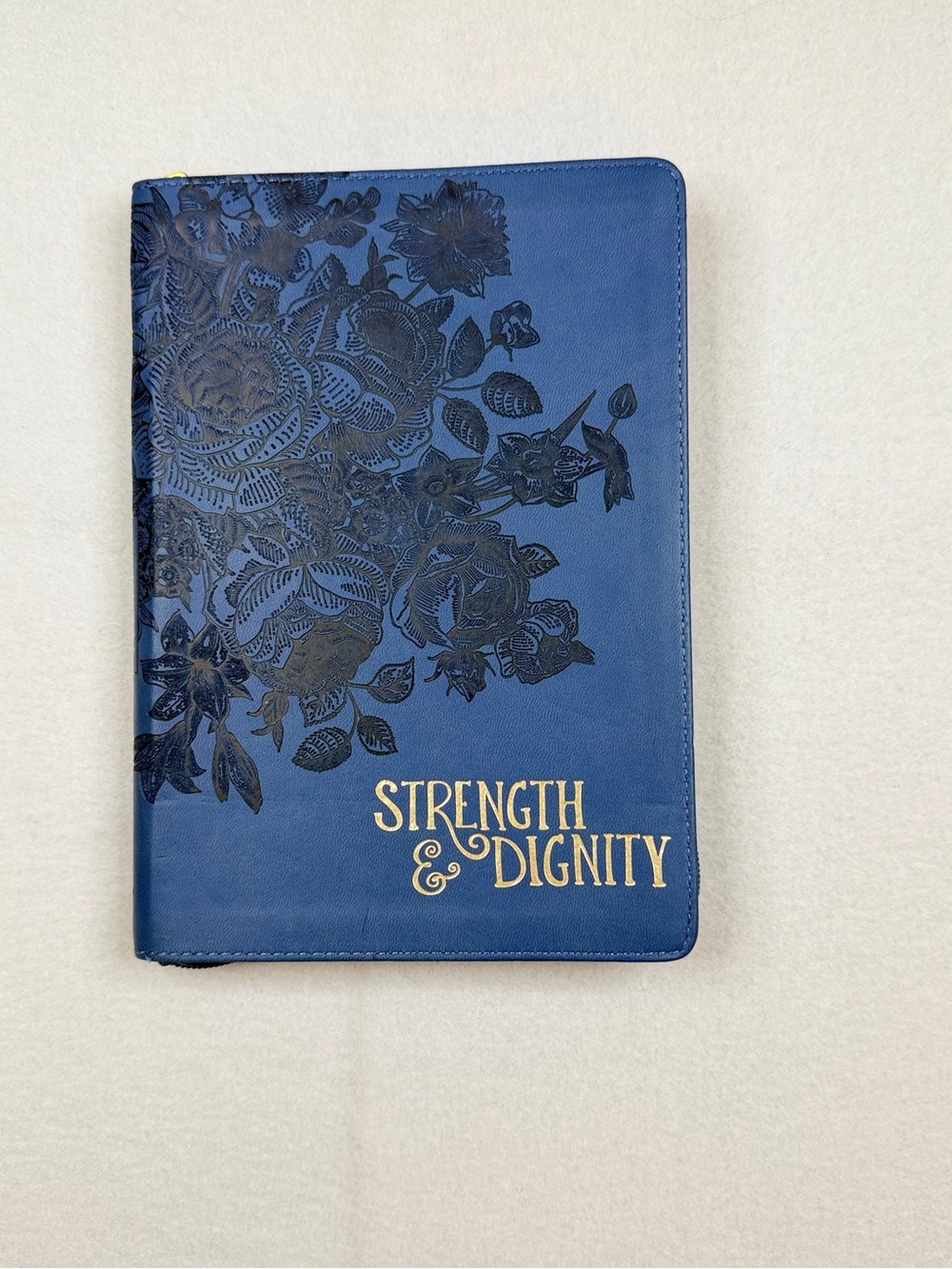 Strength & Dignity Blue Floral Journal